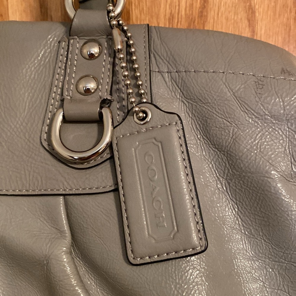 Coach Ashley Patent Leather Carryall - Picture 3 of 16